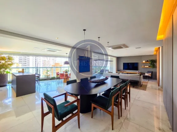 Imagem Apartamento de Luxo na Vila Mariana: 4 Quartos, 4 Suítes, 2 Salas, 5 Banheiros e 4 Vagas - 215m² - São Paulo-SP