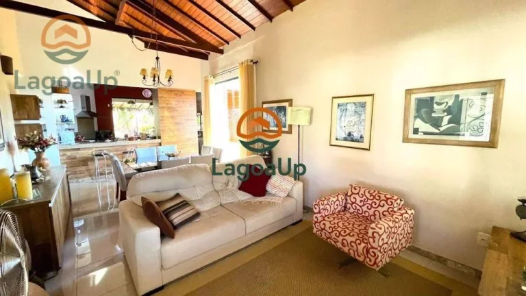 Imagem Casa com 3 dormitórios à venda, 170 m² por R$ 1.620.000,00 - Condomínio Roseiral - Lagoa Santa/MG