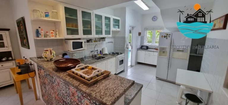 Imagem Alugar Casa em Juquehy em Condomínio Fechado com 4 dormitórios, 2 suíte, 150m da praia - Acomodação máx. 10 pessoas | Juquehy Imobiliária