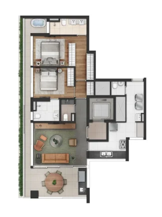 Imagem APARTAMENTO RESIDENCIAL em São Paulo - SP, Moema