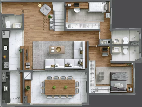 Imagem APARTAMENTO RESIDENCIAL em São Paulo - SP, Alto do Ipiranga
