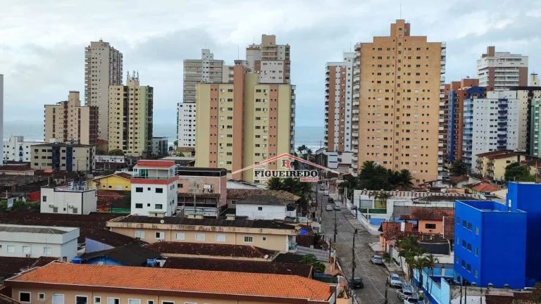 Imagem Apartamento à venda, 62 m² por R$ 390.000,00 - Aviação - Praia Grande/SP