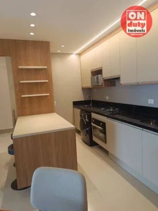 Imagem Apartamento mobiliado com 2 dormitórios à venda, 75 m² por R$ 1.250.000 - José Menino - Santos/SP