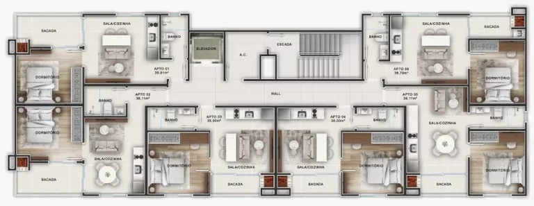 Imagem Dloft's By - Residencial - Apartamento à venda no bairro Bombas - Bombinhas/SC