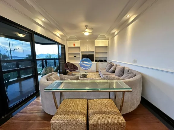 Imagem Apartamento grande à venda em Santos vista mar na Pompéia