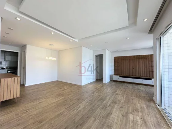 Apê 116m² no Brooklin: 3 Quartos, Vista Livre e 2 Vagas