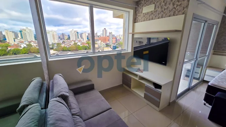 Imagem Loft de 37m2 com 1 dormitório para alugar no Marco Zero Mix Residence na Avenida Kennedy 1230- Jardim do Mar