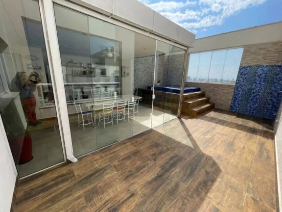 Imagem Apartamento Cobertura Duplex 4 Dormitórios ( 4 suítes) Athmosphere Vila Ema - Sjc.