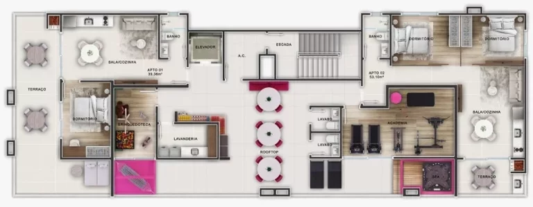 Imagem Dloft's By - Residencial - Apartamento à venda no bairro Bombas - Bombinhas/SC