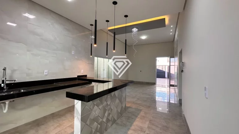 Imagem Casa com 03 Suítes + Escritório,180 m² c/ lazer na 505 Sul