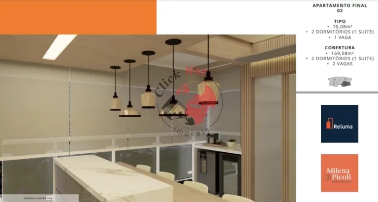 Imagem Apartamento com 2 dormitórios à Venda na Vila Alzira em Santo André