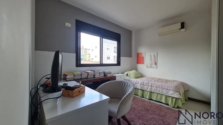 Imagem Apartamento Semi Mobiliado com 2 Dormitórios, Suíte, Churrasqueira e Garagem