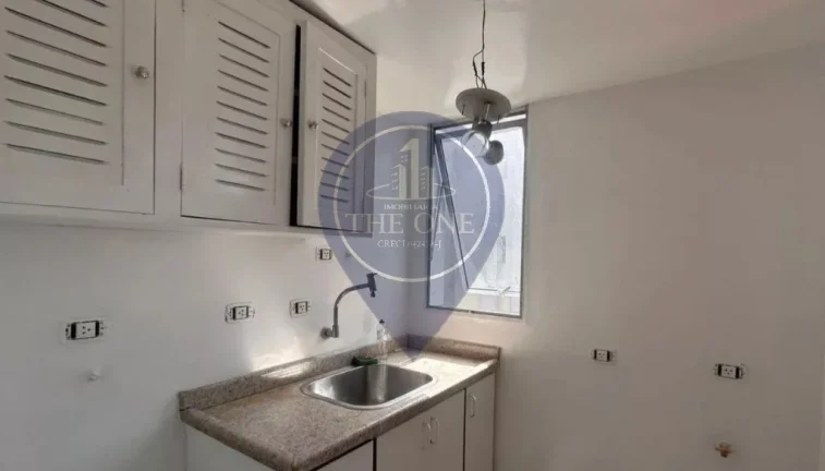 Imagem Apartamento à venda no Brooklin Paulista, São Paulo-SP: 1 quarto, 1 suíte, 1 sala, 2 banheiros, 1 vaga - 49m² de área!