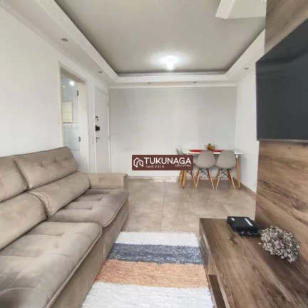 Imagem Apartamento com 3 quartos à venda, 62 m² por R$ 415.000 - Ponte Grande - Guarulhos/S