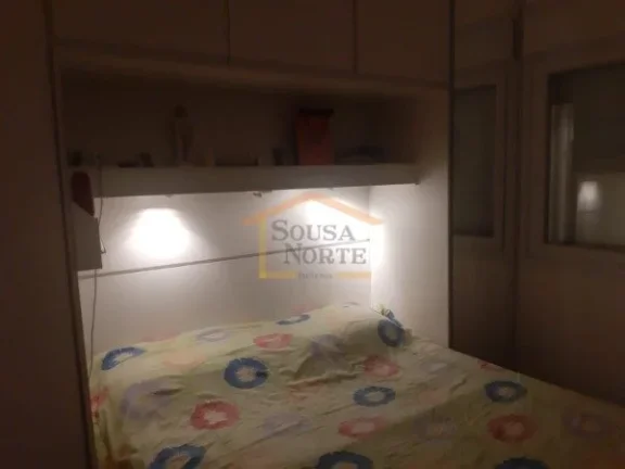 Imagem Apartamento em Santana com 42 m², 1 dormitório, 1 banheiro, varanda, Imóvel mobiliado com móveis...