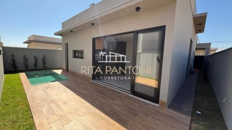 Imagem Casa Condominio - Ribeirão Preto - Condomínio Quinta dos Ventos - Região Sul