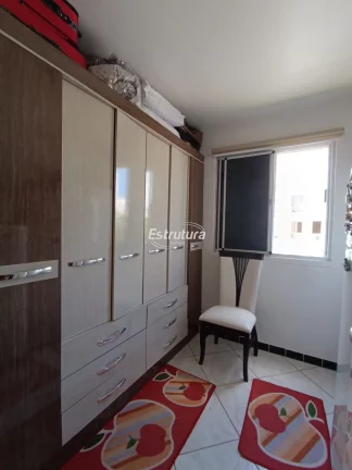 Lindo apartamento SEMI MOBILIADO com 2 dormitórios no Residencial Noel Guarani
