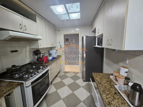 Imagem Apartamento com 81m², dispõe de 3 dormitórios, sendo 1 suite, sala dois ambientes, com varanda, r...