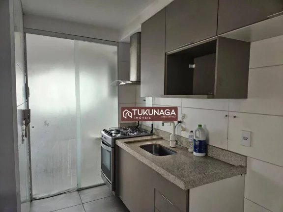 Imagem Apartamento com 2 dormitórios para alugar, 44 m² por R$ 2.552,38/mês - Vila Rio de Janeiro - Guarulhos/SP