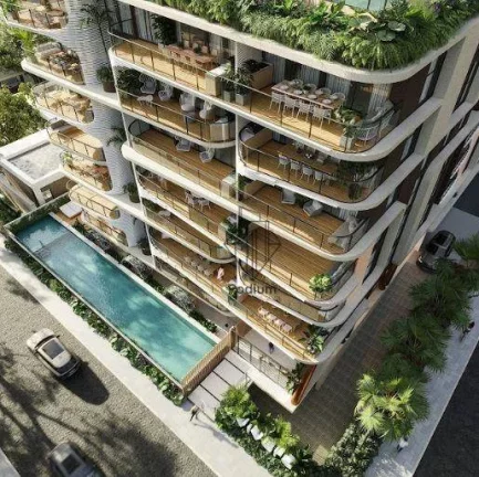 Imagem Apartamentos com varanda/sacada a 82 metros da praia de Camboinha/Cabedelo. - AP1527.