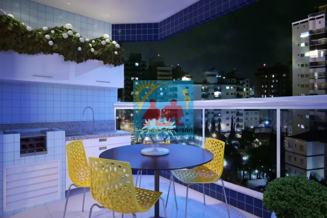 Imagem Apartamento com 2 dorms, Caiçara, Praia Grande - R$ 326 mil, Cod: 1027