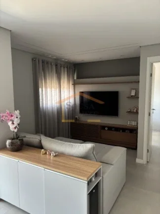 Imagem Apto com 2 dormitórios, sendo 1 suítes, sala p/ 2 ambientes, varanda gourmet, banheiro social, coz...