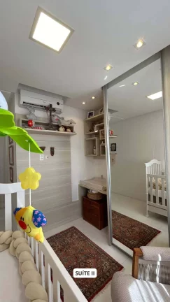 Imagem Apartamento 3 suítes com 110m2 no Vista Imperial – Nascente total e 3 vagas!