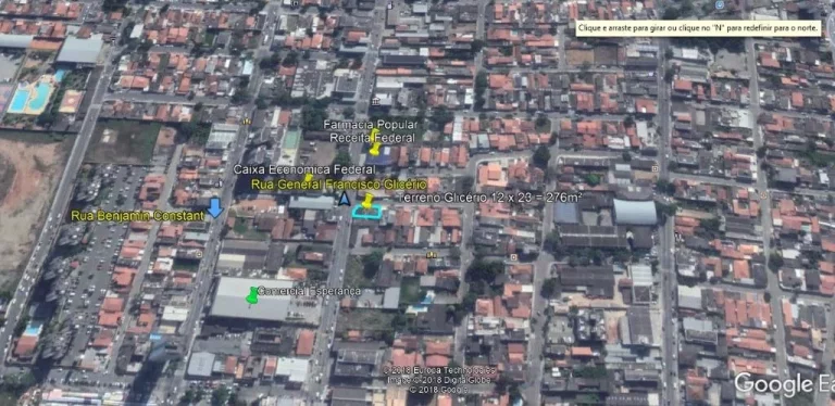Imagem Terreno, 276 m² - venda por R$ 1.500.000,00 ou aluguel por R$ 3.000,00/mês - Centro - Suzano/SP