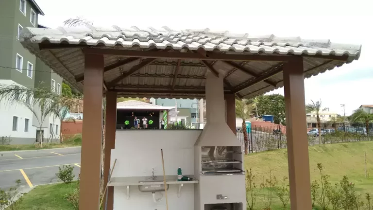 Imagem PLAYGROUND+VAGA DE GARAGEM COBERTA E DEMARCADA+CHURRASQUEIRA+PORTARIA 24H