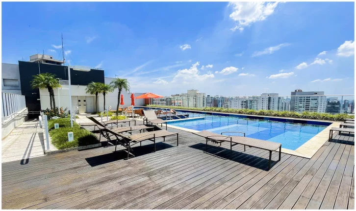 Imagem Flat para LOCAÇÃO em Campo Belo - Air Campo Belo 45m²