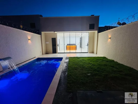 Imagem Casa para Venda em Aparecida de Goiânia, Vila Oliveira, 3 dormitórios, 1 suíte, 2 banheiros, 1 vaga