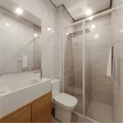 Imagem Apartamento à venda em Diadema-SP, bairro Conceição - 2 quartos, 1 banheiro, 46,00 m² - Minha Casa Minha Vida - Green Park Residence.