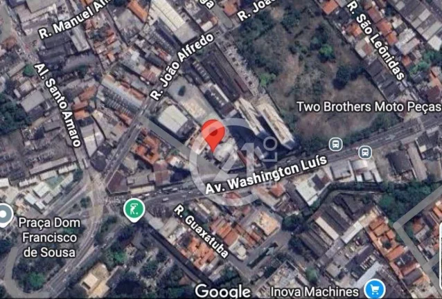 Terreno 843m² junto a Av. Washington Luis