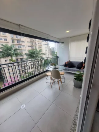 Imagem Apartamento Mobiliado Morumbi - 65M², 2 Dorms, 1 Suíte, 1 Vaga, Armários.