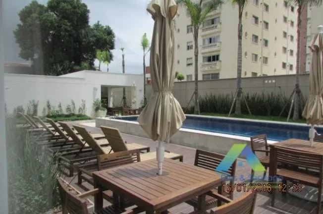 Imagem Apartamento com 1 dormitório para alugar, 51 m² por R$ 4.000,00/mês - Brooklin - São Paulo/SP