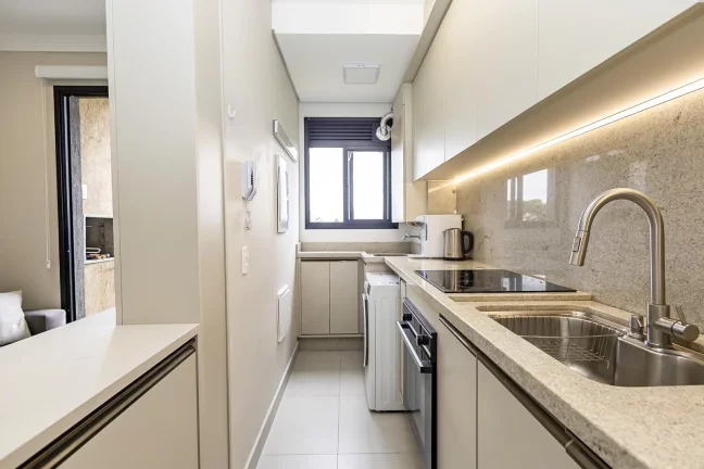 Apartamento 2 quartos semimobiliado Ecoville Curitiba