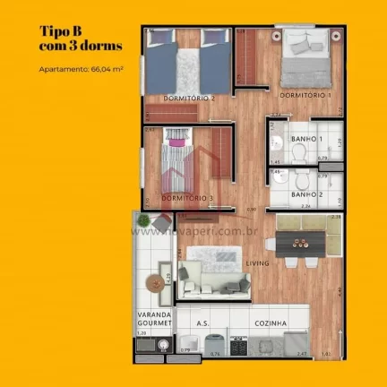 Imagem APARTAMENTO RESIDENCIAL em CAIEIRAS - SP, MORRO GRANDE