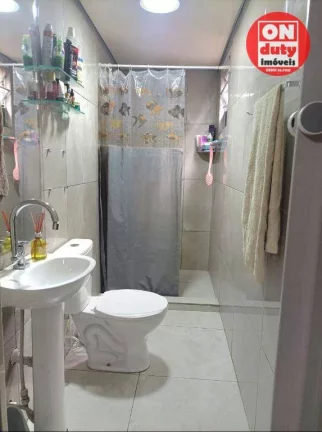 Imagem Sobrado à venda, 90 m² por R$ 190.000,00 - Alemoa - Santos/SP