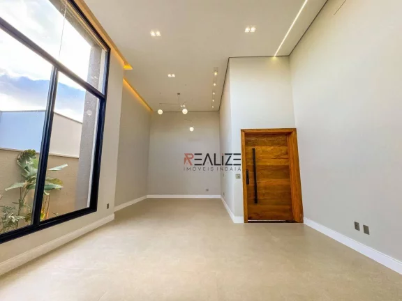 Imagem Casa Térrea Alto Padrão em Condomínio Nobre de Indaiatuba – 4 Suítes