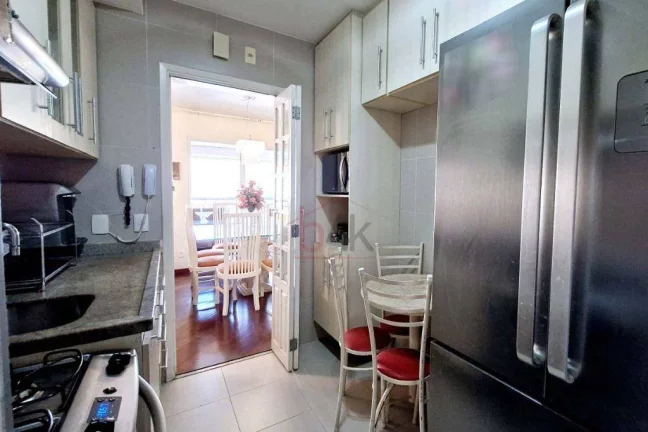 Imagem Apartamento 95m² no Brooklin: Varanda Gourmet e 3 Quartos
