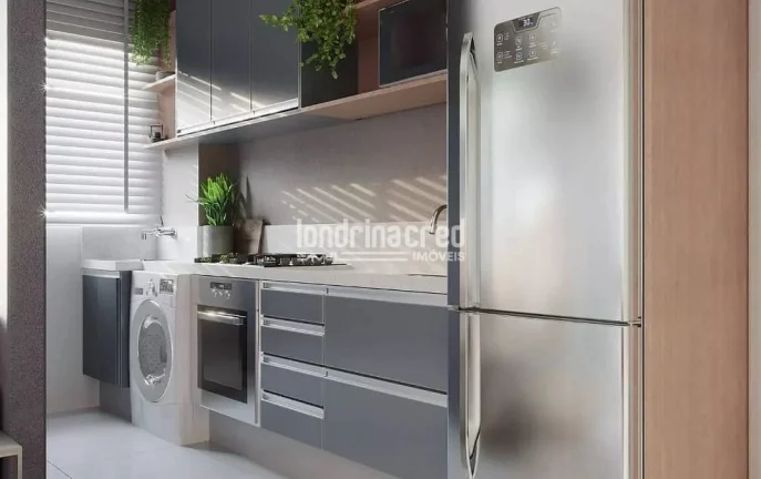 Imagem Apartamento à venda 2 Quartos, 1 Vaga, 47M², Jardim Maria Celina, Londrina - PR | Residencial London Tower