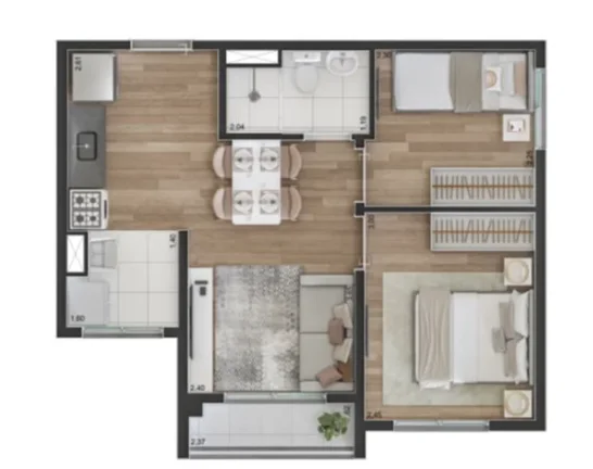 Imagem APARTAMENTO RESIDENCIAL em São Paulo - SP, Jardim Egle