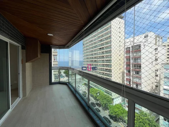 Imagem Apartamento com 3 dormitórios à venda, 154 m² por R$ 1.650 - Embaré - Santos/SP