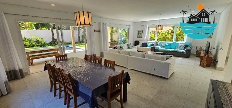 Imagem Comprar casa em Juquehy - av. da praia, canto direito, 30m da praia, 5 suítes, piscina, churrasqueira, 4 vagas, 394m² de construção | Juquehy Imobil