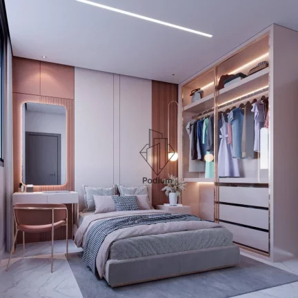 Imagem Apartamentos de alto padrão em condomínio Club com varanda / sacada gourmet em Parque Linear Parahyba I no Jardim Oceania / Bessa - AP2376