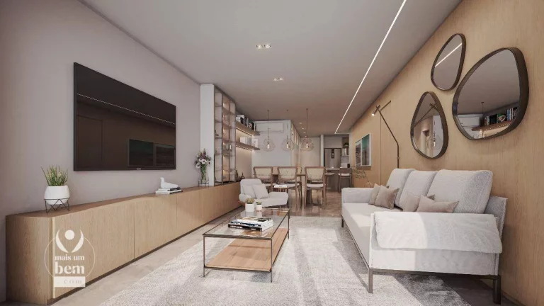 Imagem Apartamento com 2 quartos sendo 1 suíte à venda, 74 m² por R$ 698.250 - Boa Vista - Curitiba/PR