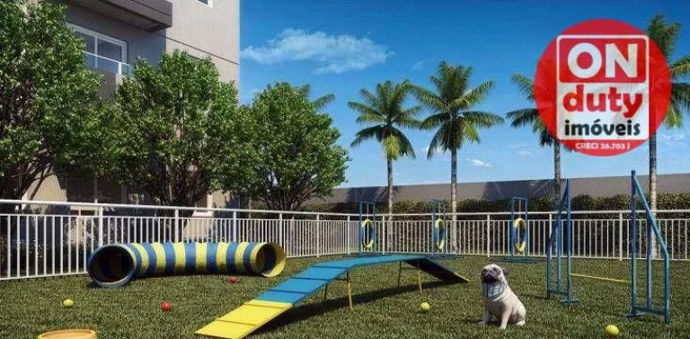 Imagem Apartamento com 2 quartos à venda, 42 m² por R$ 346.922 - Jabaquara - Santos/SP