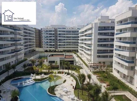 Imagem Alugo apartamento mobiliado no condomínio Onda Carioca - Recreio