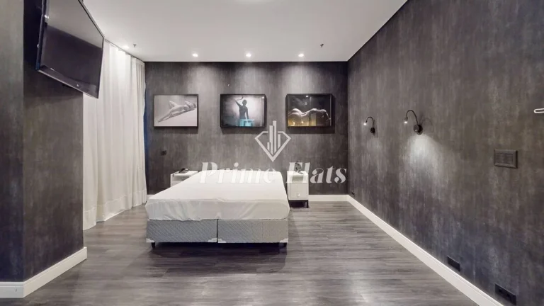 Imagem Flat disponível para locação no Wyndham Garden Convention Nortel, com 36m², 1 dormitório e 1 vaga