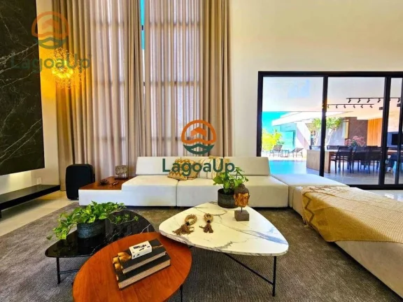 Imagem Casa com 4 dormitórios à venda, 404 m² por R$ 6.500.000,00 - Condomínio Condados da Lagoa - Lagoa Santa/MG